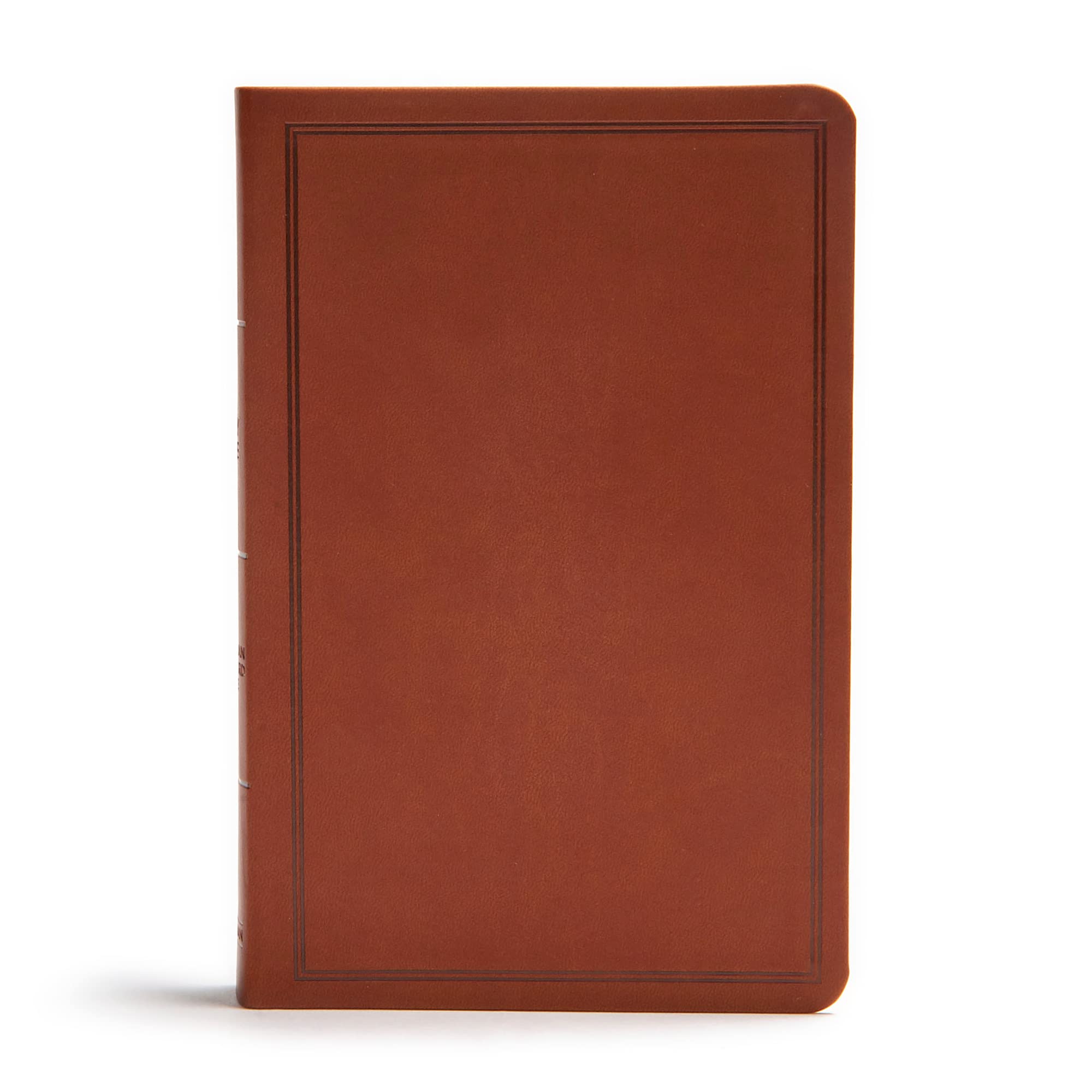 CSB Deluxe Gift Bible - Brown LeatherTouch Cover, Red Letter Edition with Presentation Page & Full-Color Maps | Easy-to-Read Serif Typeface | Perfect for Weddings, Baptisms & Special Occasions