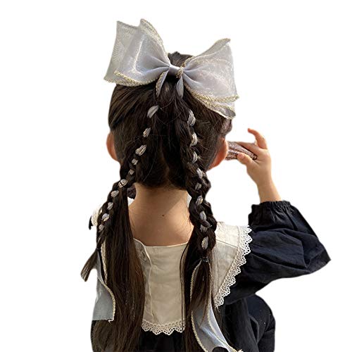 Korean Style Hair Clips for Women & Girls - Ribbon Bows for Christmas Gifts