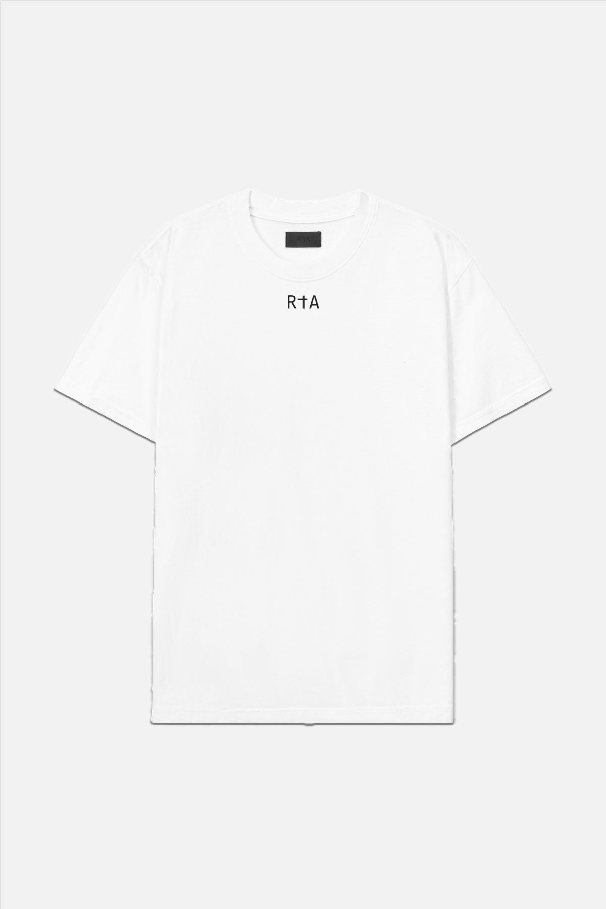 LIAM TEE - White & Black Double Cross Graphic T-Shirt for Men | Trendy Streetwear Fashion | Perfect for Casual Outings and Everyday Wear