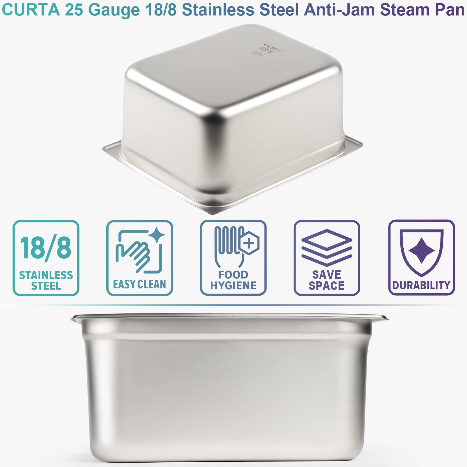 6 Pack Anti-Jam 1/2 Size 6