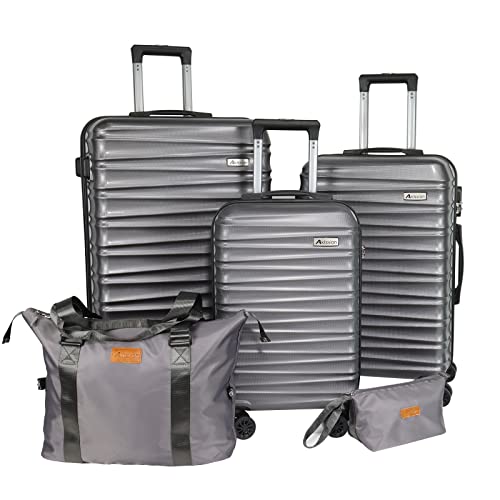 5pcs Metallic Grey