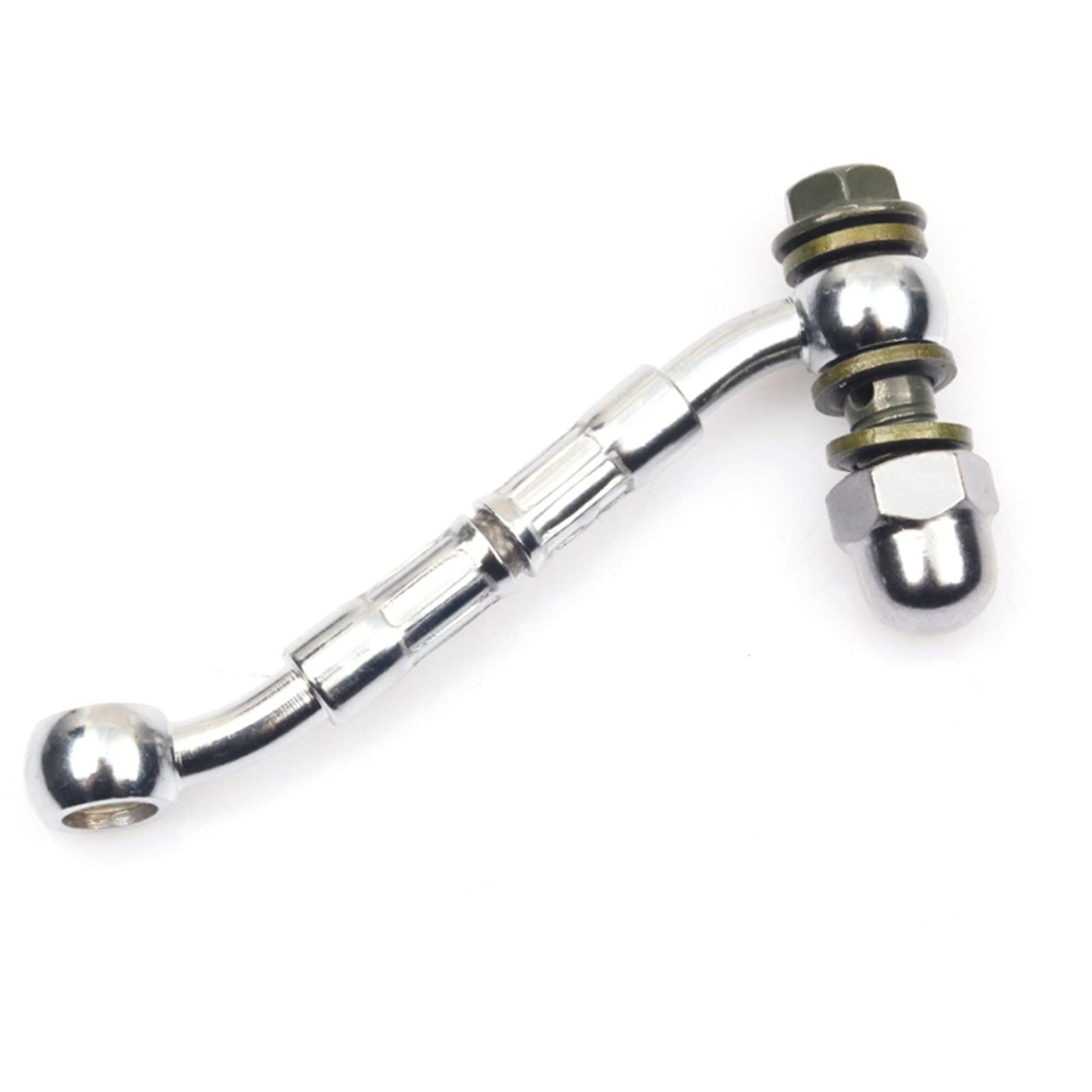 Universal Motorcycle Brake Hose Extender - Hydraulic Connector for Bike Mods & Upgrades