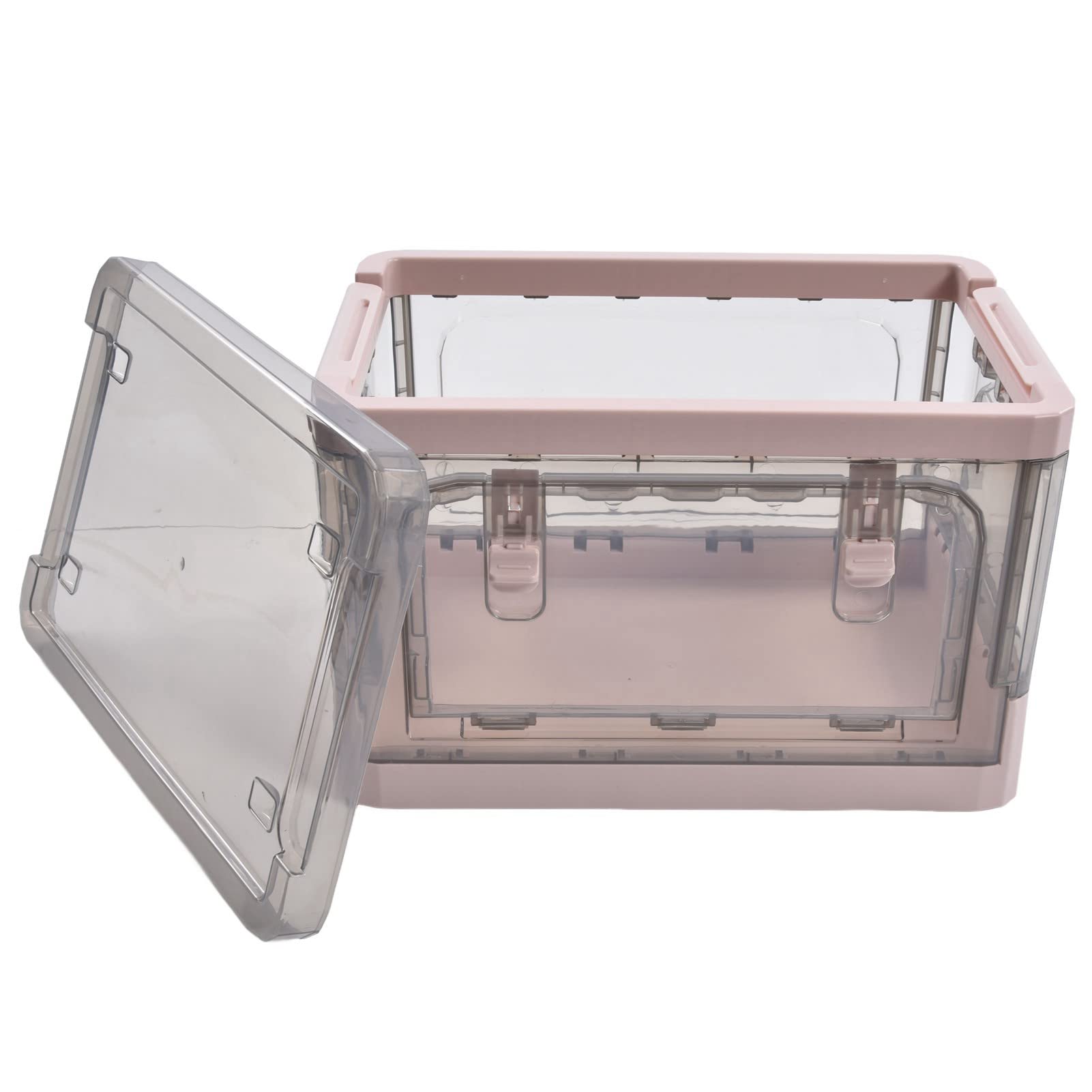 Collapsible Storage Bin with Wheels - Space Saving for Home & Office Storage