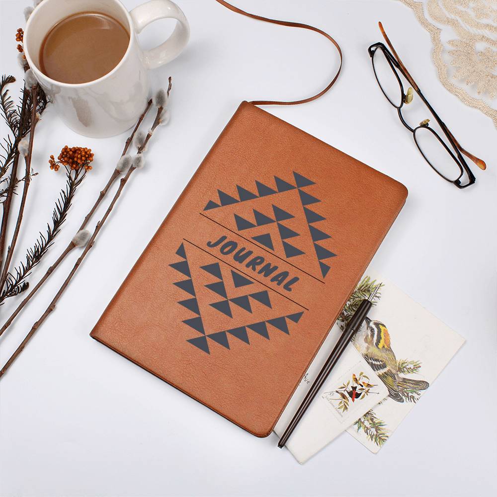Premium Leather Journal with Southwest Motif - Handcrafted Writing Notebook for Writers, Travelers & Artists | Perfect Gift for Book Lovers, Journaling & Creative Writing Inspiration