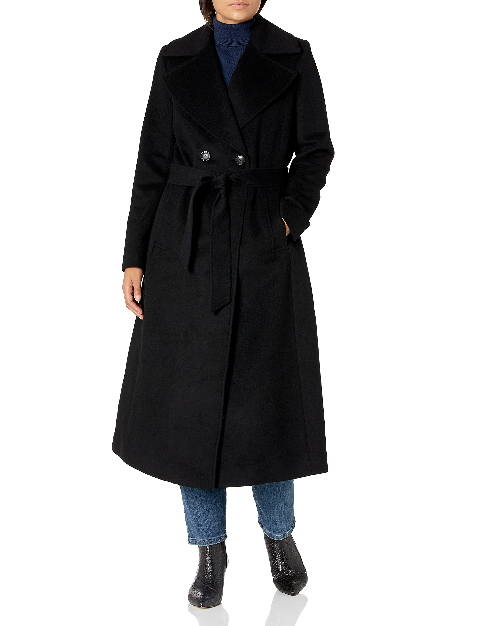 Pendleton Women's Long Reefer Coat - Waterproof Winter Jacket with Hood, Warm Fleece Lining for Cold Weather - Perfect for Snowboarding, Hiking & Outdoor Adventures