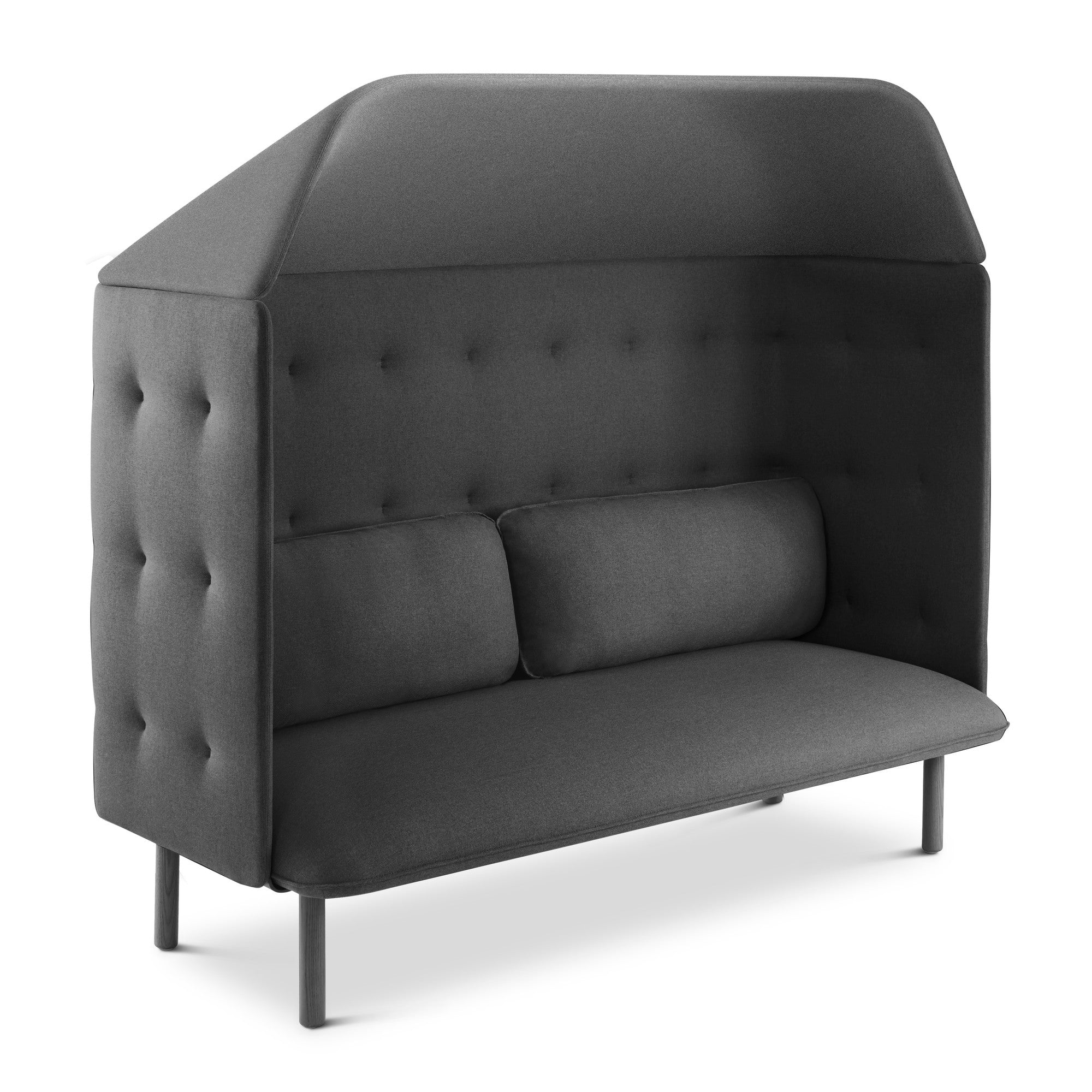 QT Privacy Lounge Sofa with Canopy - Comfortable Outdoor Patio Furniture for Relaxing in Your Backyard or Garden