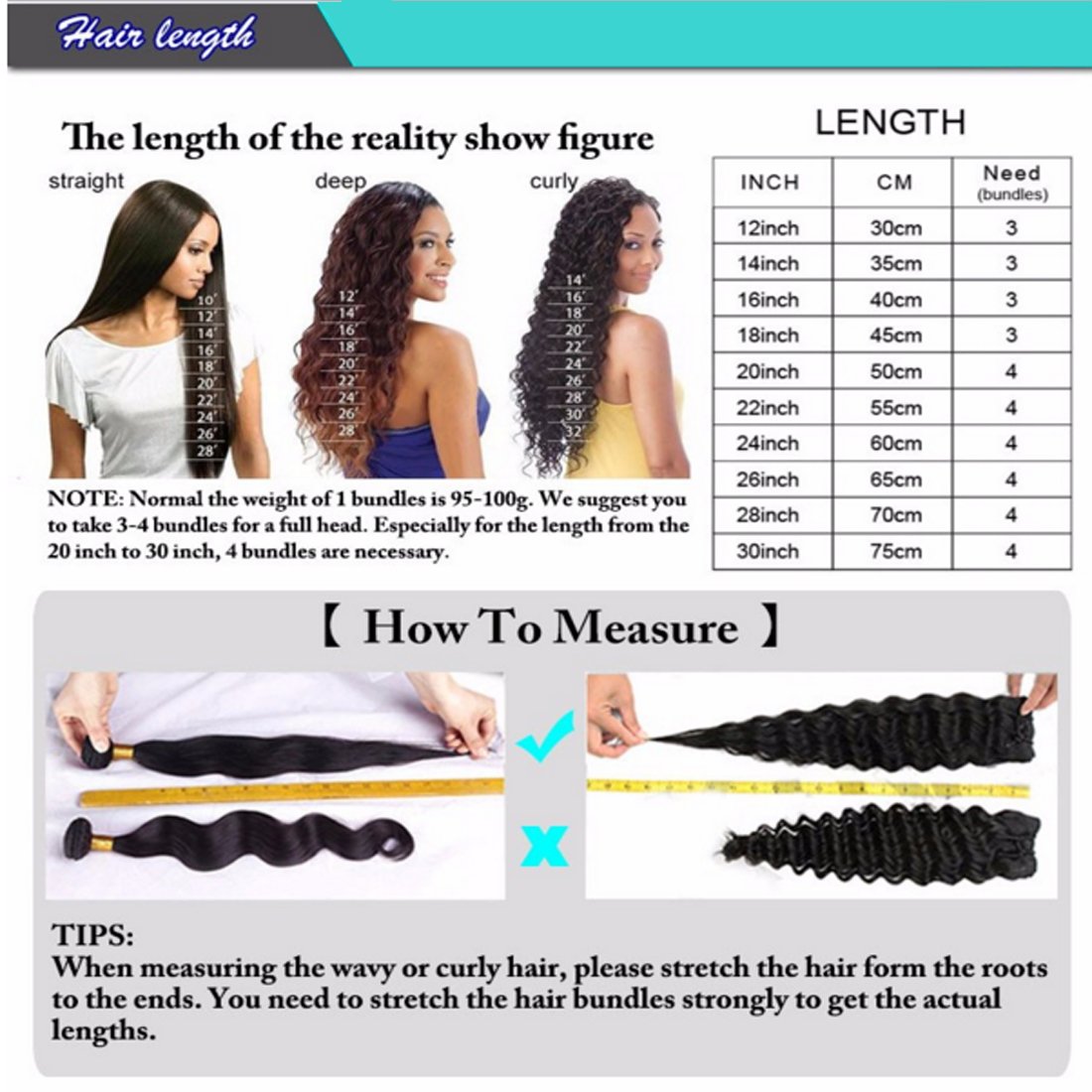 Klaiyi 6A Grade Brazilian Curly Virgin Human Hair Extensions - 3 Bundles (18/20/22 Inch) 95-100g Each - Natural Black Color for Weaving & Styling - Perfect for Daily Wear, Parties & Special Occasions