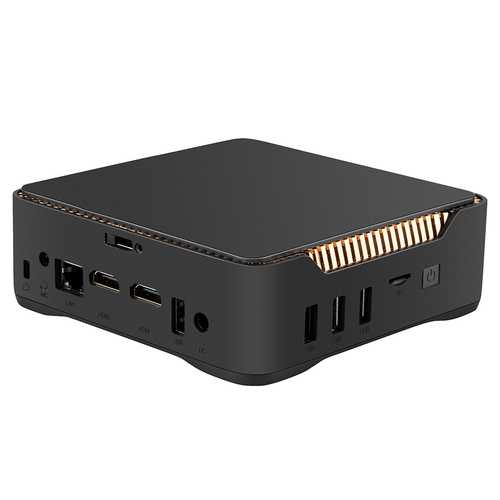 Intel Celeron J4105 Mini PC - 4GB DDR3 RAM, 64GB eMMC Storage, Apollo Lake Processor - Compact Desktop Computer for Home Office, Streaming & Light Gaming