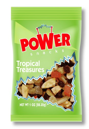 Azar Nut Company Power Snacks - Tropical Treasures Mixed Nuts, 1-Ounce Individual Packs (150 Count) | Healthy On-the-Go Snacks for Office, Gym & Travel