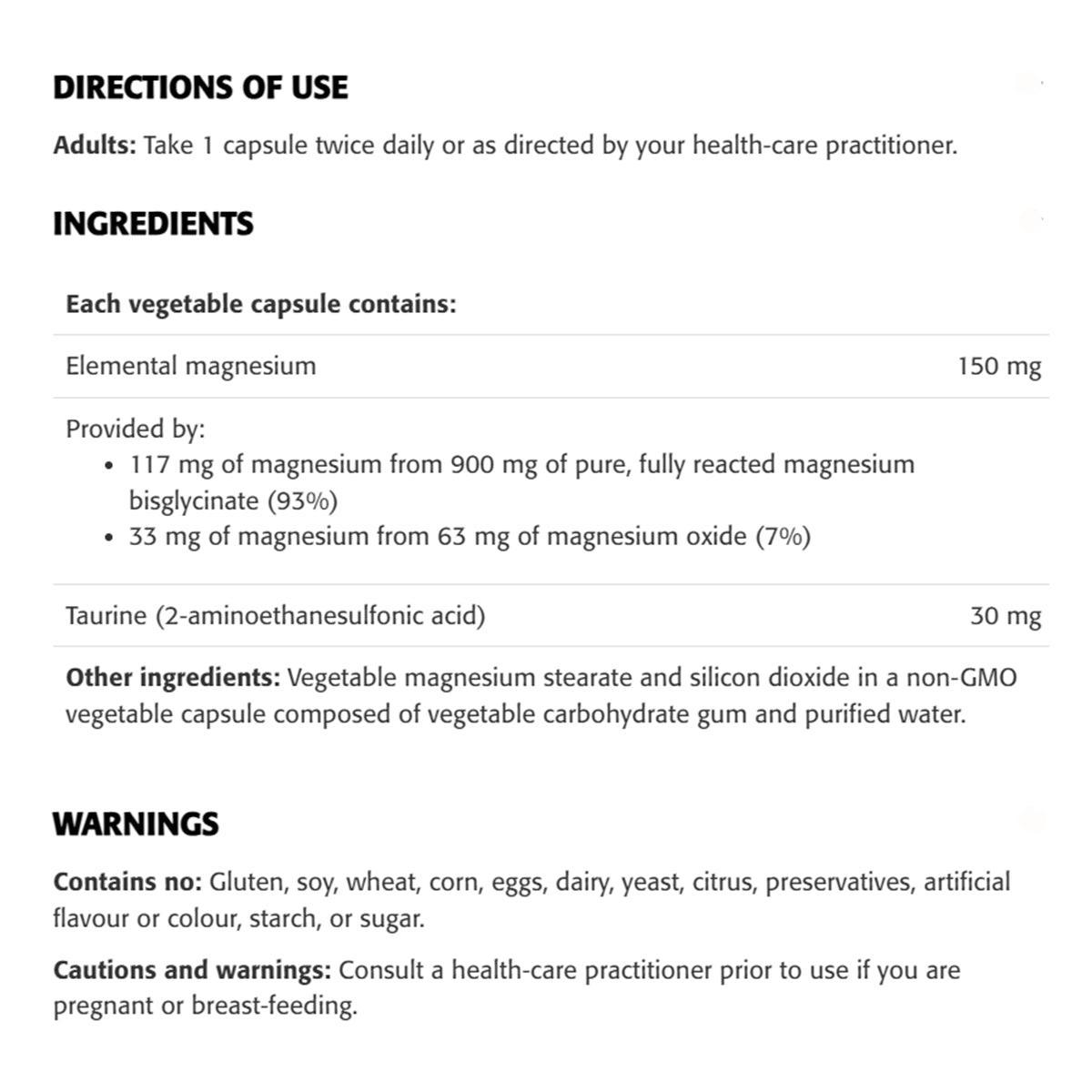 New Roots Magnesium Bisglycinate 120 Veggie Caps - High Absorption Magnesium Supplement for Stress Relief, Muscle Relaxation & Better Sleep - Supports Heart Health & Bone Strength - Vegan, Non-GMO, Gluten-Free