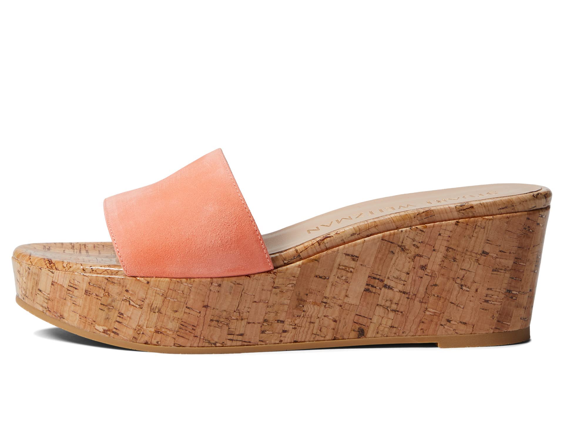 Stuart Weitzman Women's Summer Wedge Sandals - Comfortable Casual Shoes for Beach, Vacation & Everyday Wear