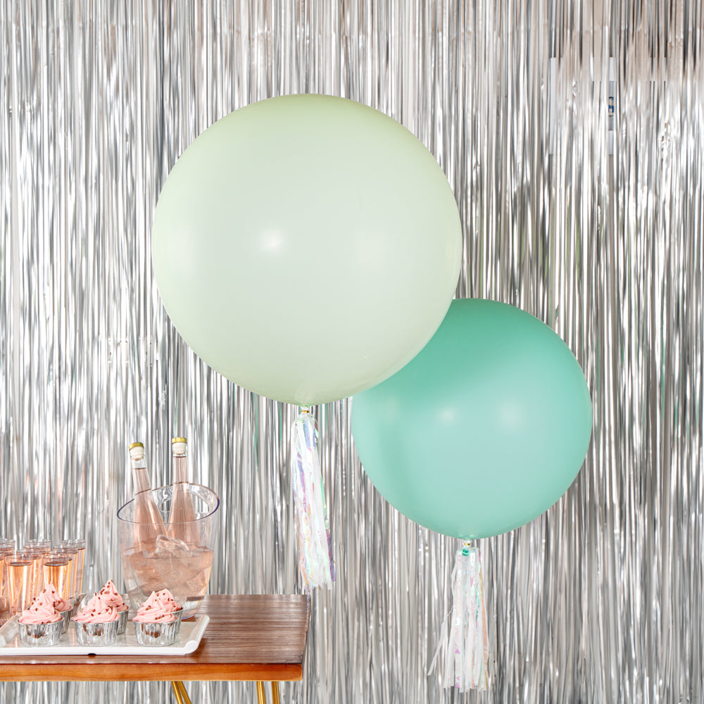 Pastel Green Latex Balloons 36 Inch - 10 Count Box for Birthday Parties, Baby Showers & Wedding Decorations