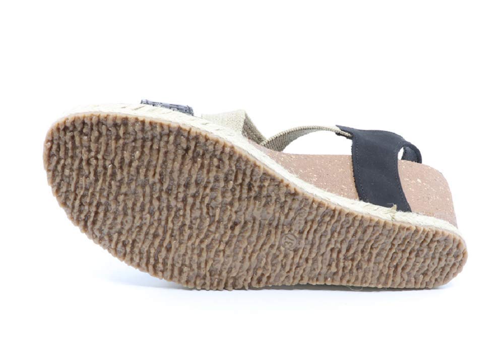 Bos. & Co. Women's Sassy Wedge Sandals - Comfortable Summer Casual Shoes with Arch Support for Beach, Party & Outdoor Wear