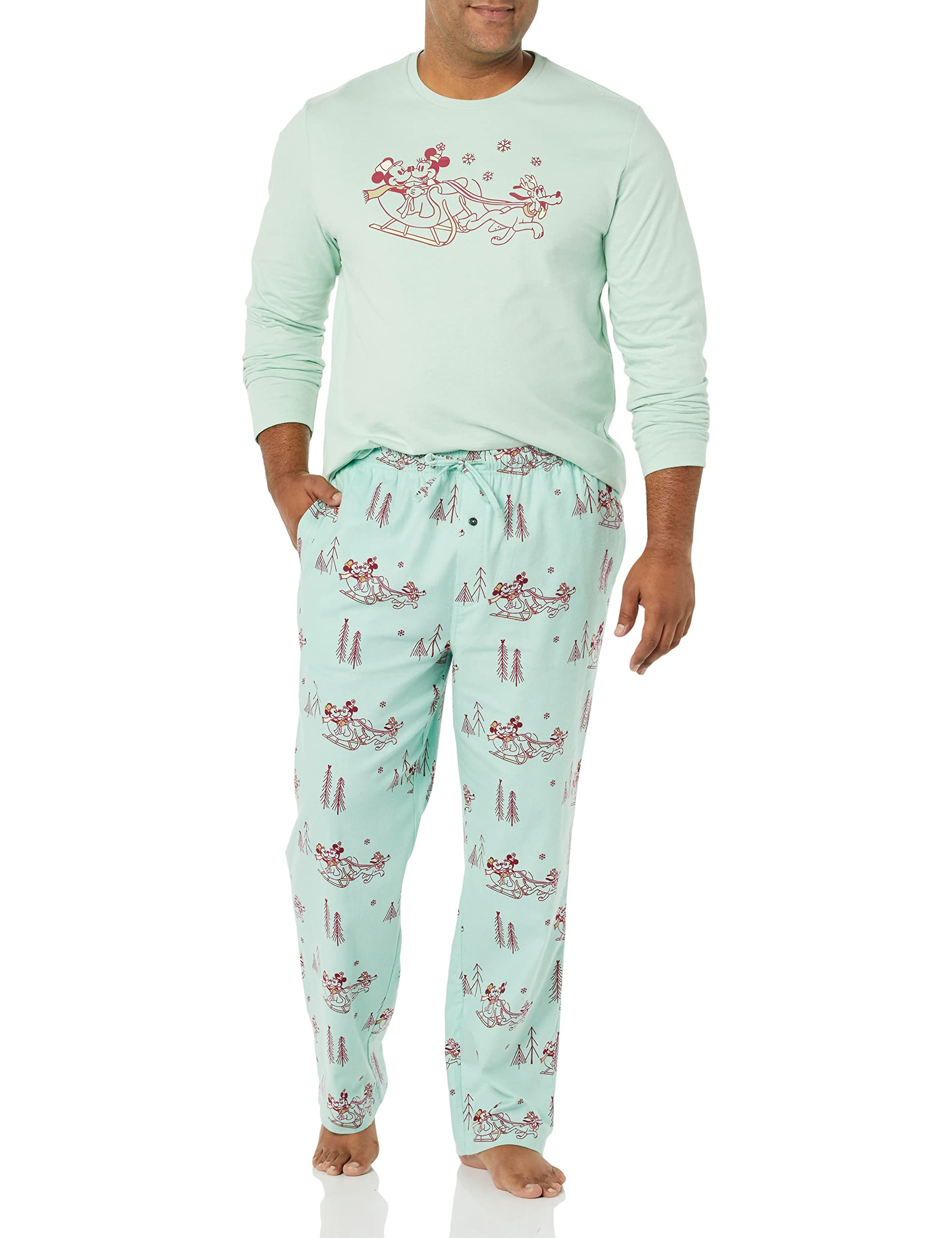 Disney Holiday Family Matching Pajama Sets - Cozy Christmas Sleepwear for Kids & Adults - Perfect for Family Photos & Festive Gatherings
