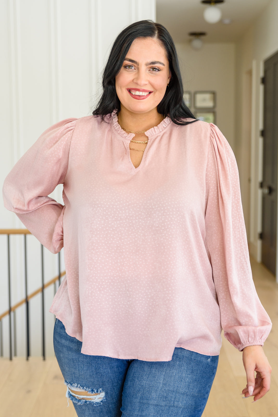 Pink Princess Top - Women's Fashion Blouse for Casual Wear, Date Night & Parties | Trendy & Comfortable