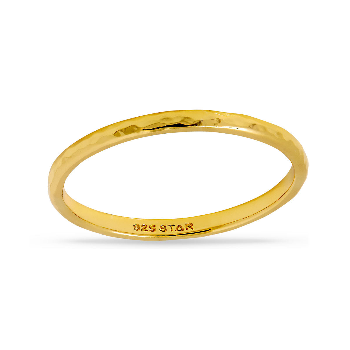 Elemental Gold Ring for Women - Elegant 14K Gold Plated Jewelry for Everyday Wear, Gift Giving & Special Occasions