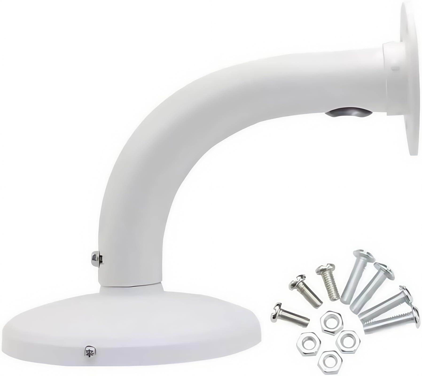 V-Fiabilidad 260MM L-Type Aluminum Alloy Outdoor Security Camera Mount Bracket - Universal Dome & CCTV Wall Mount for IP Cameras - Perfect for Home Surveillance, Business Security & Outdoor Monitoring