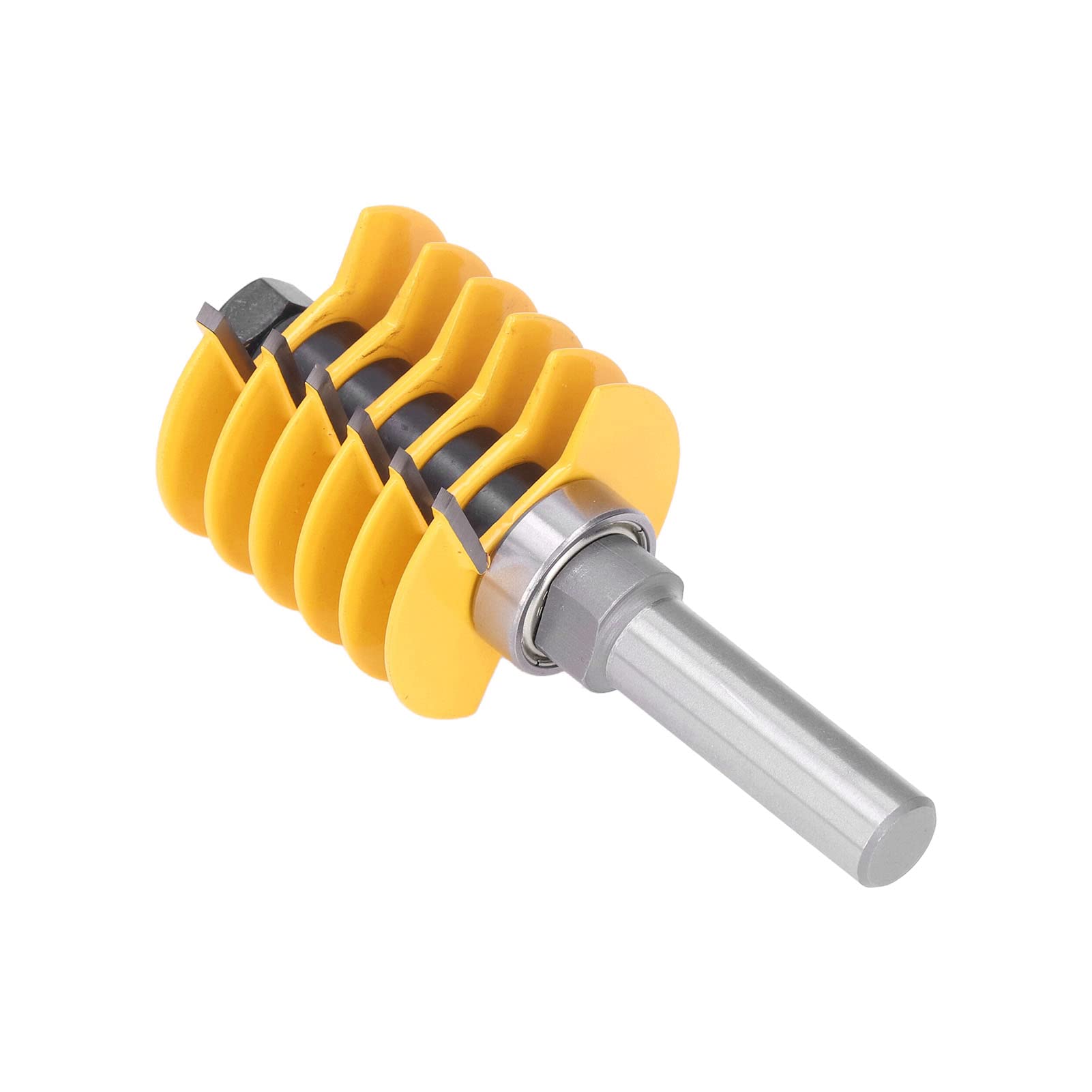 12mm Shank 2 Teeth Adjustable Wood Router Bit - Reversible Finger Joint Glue Milling Cutter for Woodworking Projects | Perfect for Cabinet Making, Furniture Joinery & DIY Wood Crafts