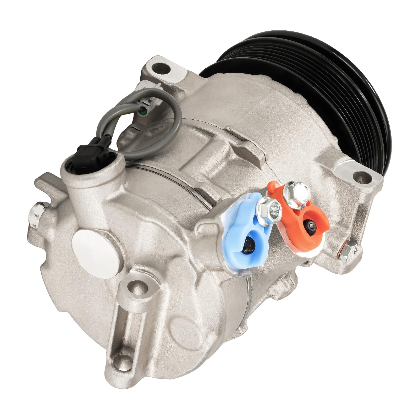KAX AC Compressor 471-0834 158388 Replacement for Jeep Patriot 2009-2017, Dodge Compass 2009-2017, Dodge Caliber 2009-2012 - Air Conditioning Compressor for Cooling System Repair & Maintenance