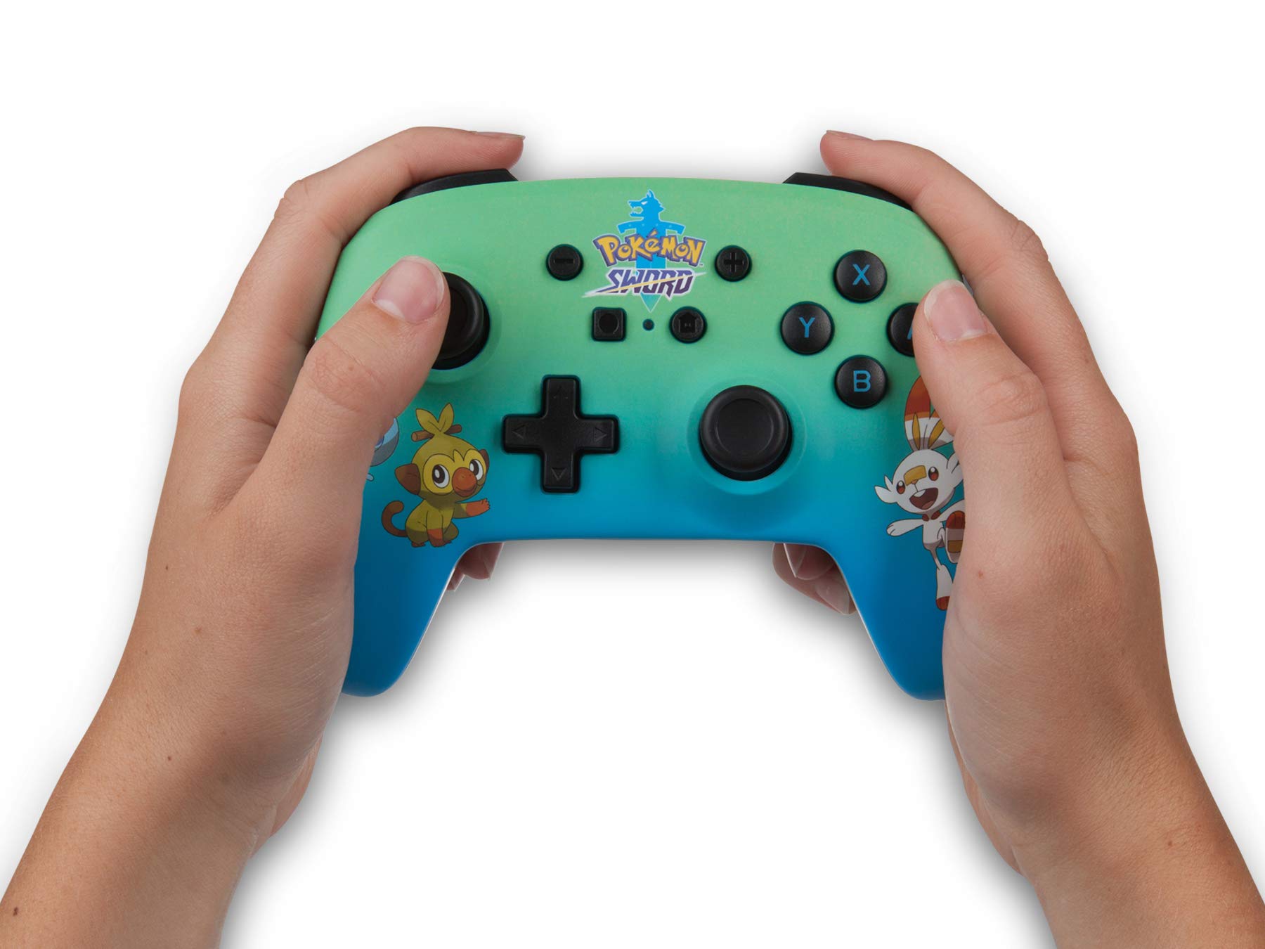 PowerA Enhanced Wireless Controller for Nintendo Switch - Compatible with Nintendo Switch Lite, Pokémon Sword & Shield | Bluetooth Gamepad with AA Battery | Perfect for Gaming at Home or On-The-Go
