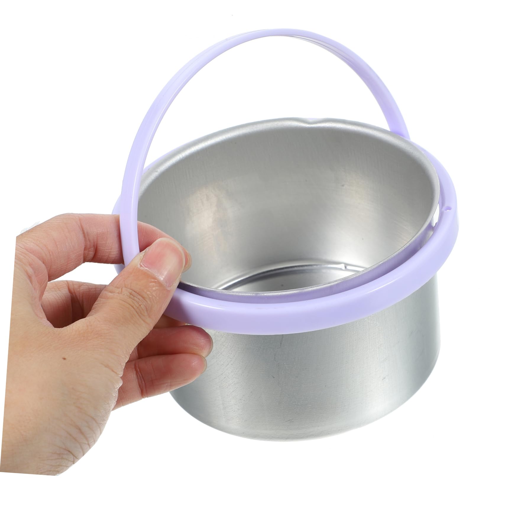 Electric Wax Warmer for Hair Removal - Portable Wax Heater Pot with Removable Inner Cup for Salon & Home Spa Use - Perfect for Eyebrows, Legs, Bikini Line & Facial Hair Removal