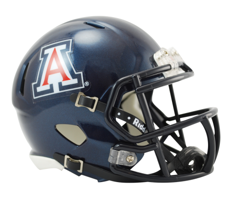 Arizona Wildcats Riddell Speed Mini Helmet - Authentic NCAA Football Collectible for Fans & Display - Perfect for Game Room, Office Decor, or Gift for Wildcats Supporters