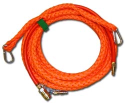 16ft Heavy Duty Lift Rope with Inflation Hose - Premium Boat Lift Accessories for Pontoon, Dock & Watercraft Maintenance | Marine-Grade Durable Rope & Air Pump Hose for Easy Watercraft Handling