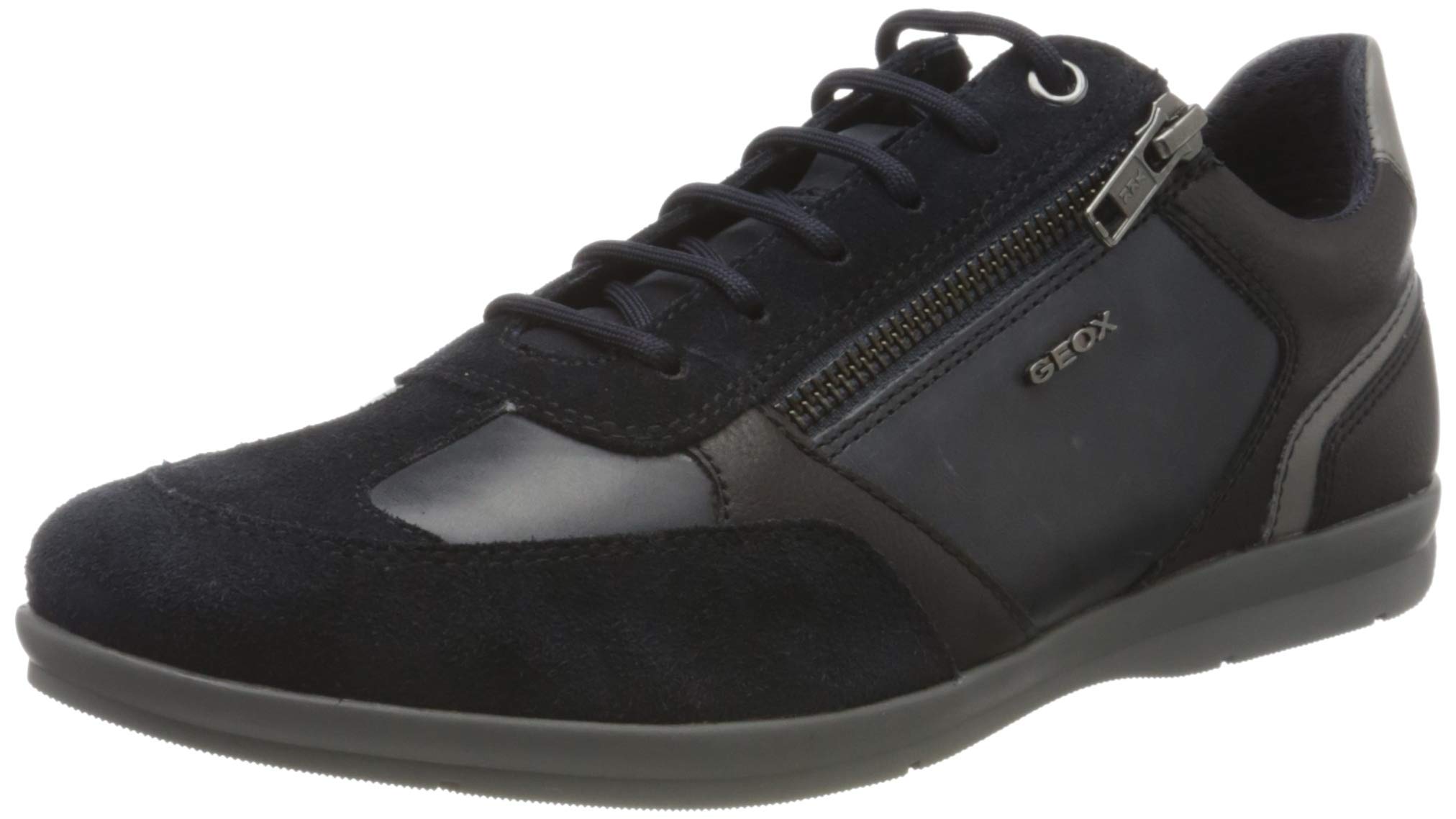 Geox Men's Oxford Lace-Up Dress Shoes - Breathable & Comfortable Formal Shoes for Business, Office & Wedding Occasions