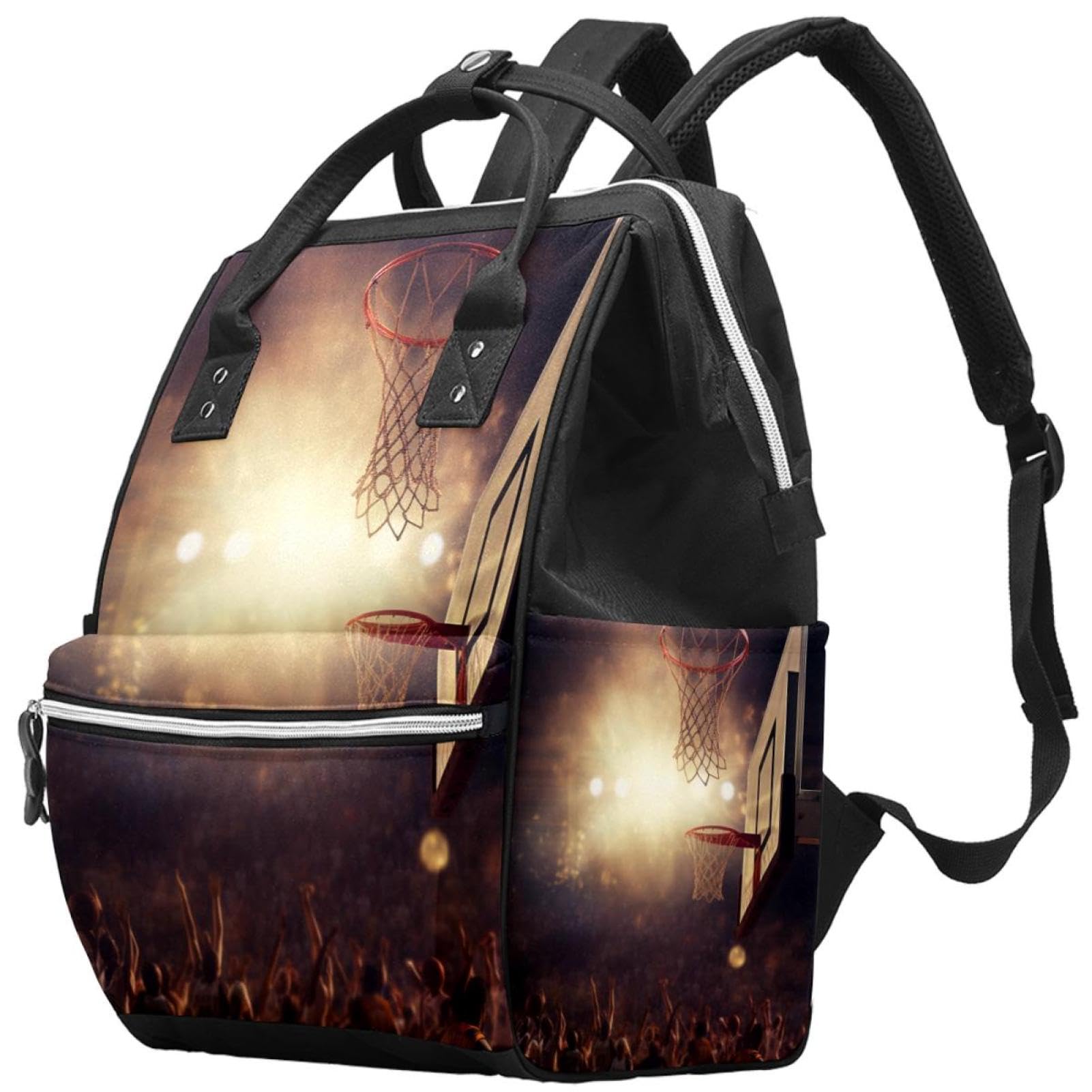 Best Travel Backpack for Men & Women - Durable Basketball Backpack with Hoop - Perfect for Gym, Sports & Outdoor Adventures