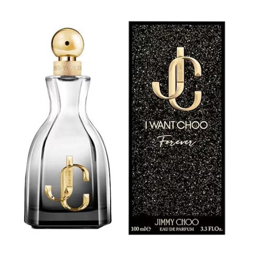 Jimmy Choo I Want Choo Forever 100ml Eau de Parfum for Women - Floral Fruity Perfume for Date Night & Special Occasions