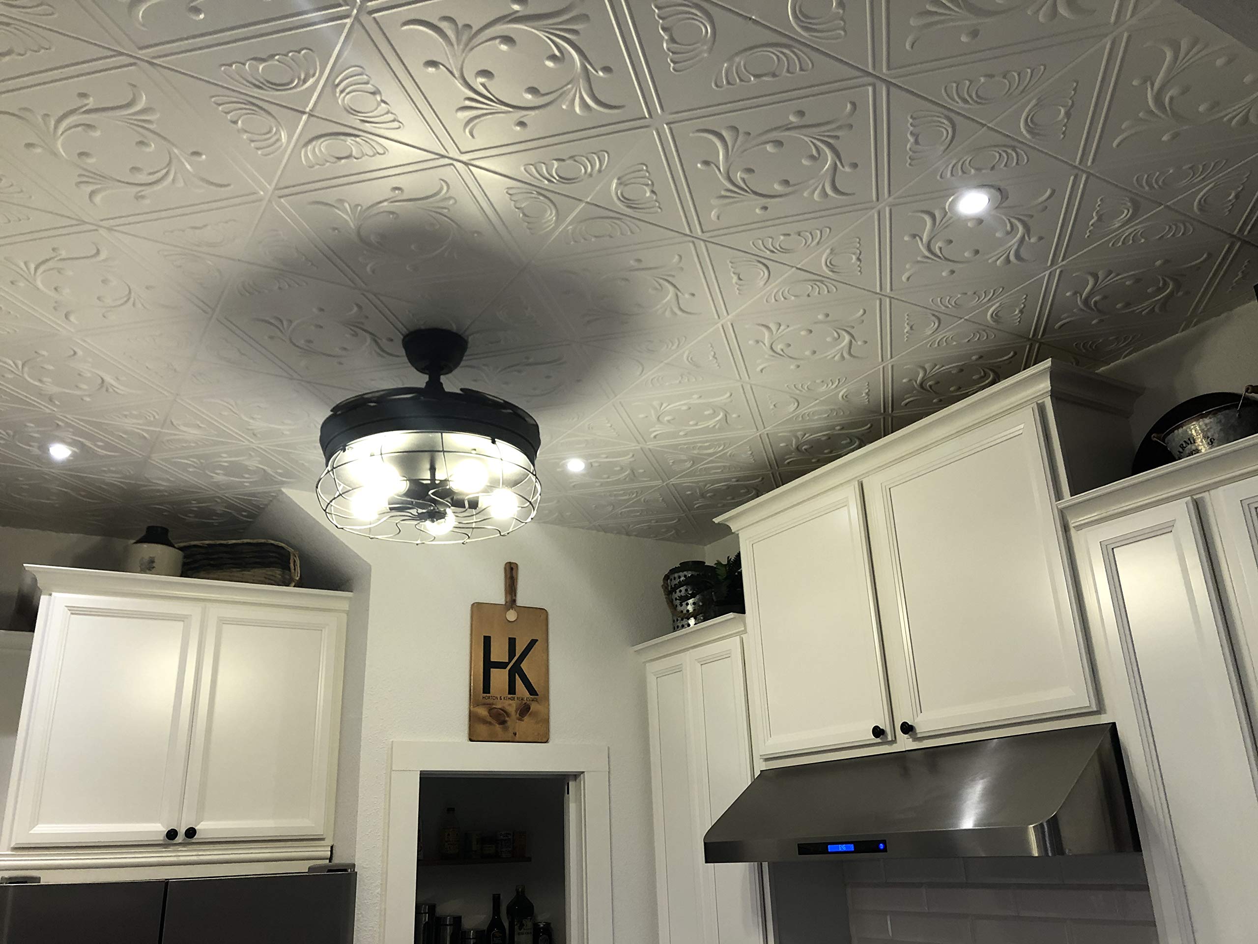 Premium Diamond Wreath Foam Ceiling Tiles - 12