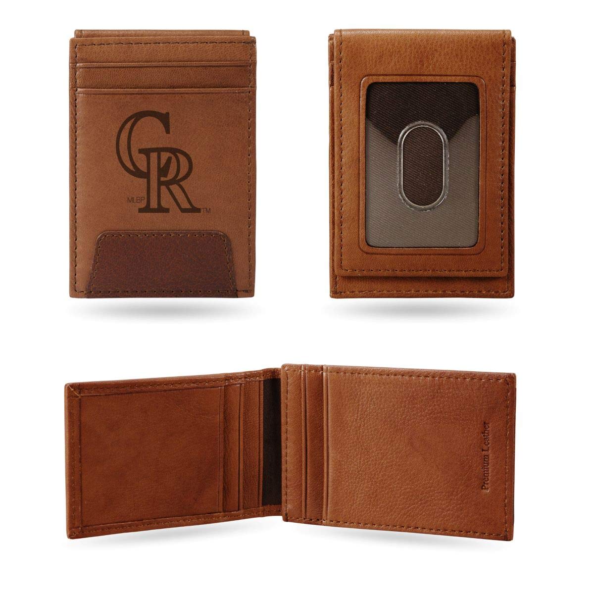 Premium Leather Front Pocket Wallet for Men - Slim RFID Blocking Bifold Wallet - Perfect for Travel, Business & Everyday Use