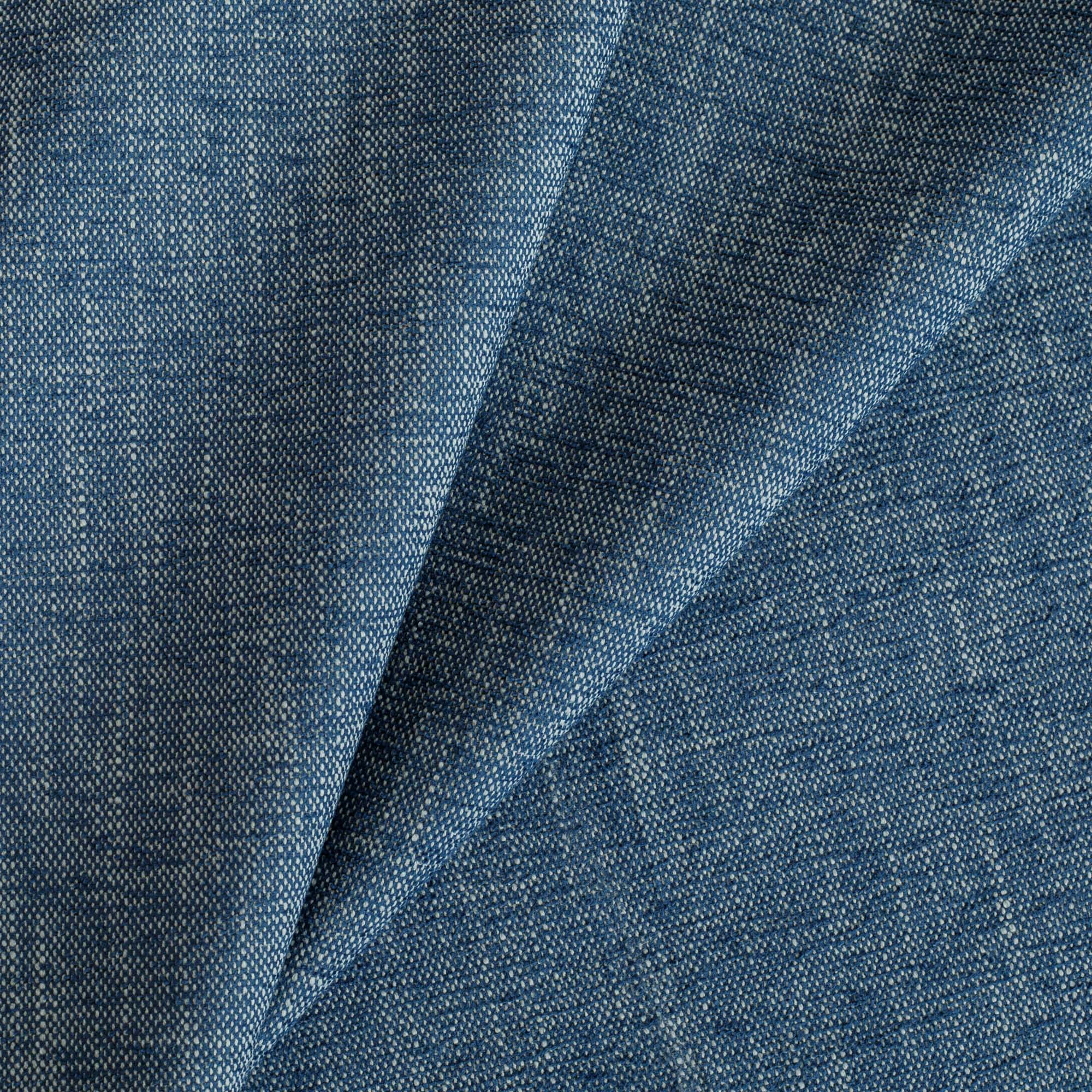 Parker InsideOut Reversible Fabric in Indigo Blue - Stylish & Versatile for Home Decor, DIY Projects, and Fashion Accessories