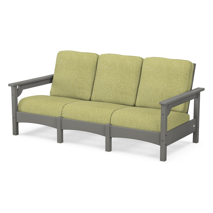 POLYWOOD Club Sofa - Durable Outdoor Furniture for Patio, Poolside & Backyard Relaxation