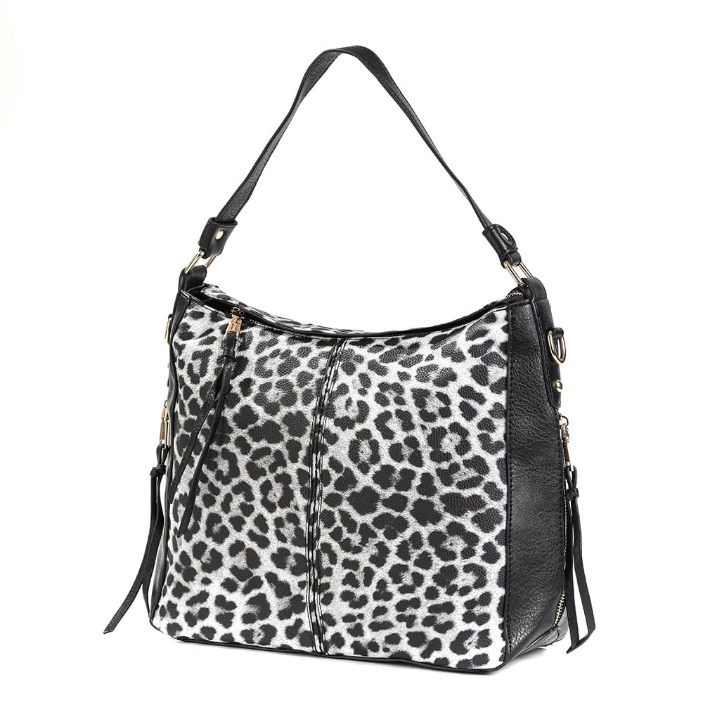 Leopard Print Crossbody Purse for Women - Stylish Animal Print Handbag for Everyday Use, Parties & Travel