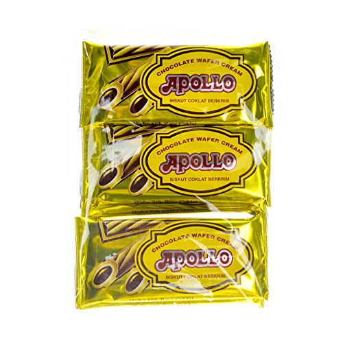 **Apollo Wafer Sticks 11g - Gold Chocolate Flavor (30 Packs) - Perfect for Snacking, Gifts & Parties**    **优化说明**（仅示例，实际只需返回标题）：   1. **关键词优化**：突出核心产品名称（Apollo Wafer Sticks）、克重（11g）、口味（Gold Chocolate）和规格（30 Packs）。   2. **场景补充**：添加使用场景（Snacking, Gifts & Parties），增强购买动机。   3. **符合SEO**：关键信息前置，长度适中（约80字符），避免堆砌。    （实际只需返回加粗部分的优化标题）