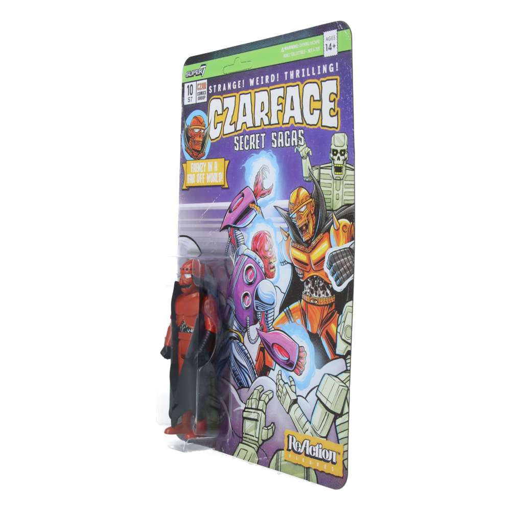 Czarface Orange and Black Action Figure - Wave 11 Collectible Toy for Superhero Fans | Perfect for Display, Gifts, and Comic Book Collections