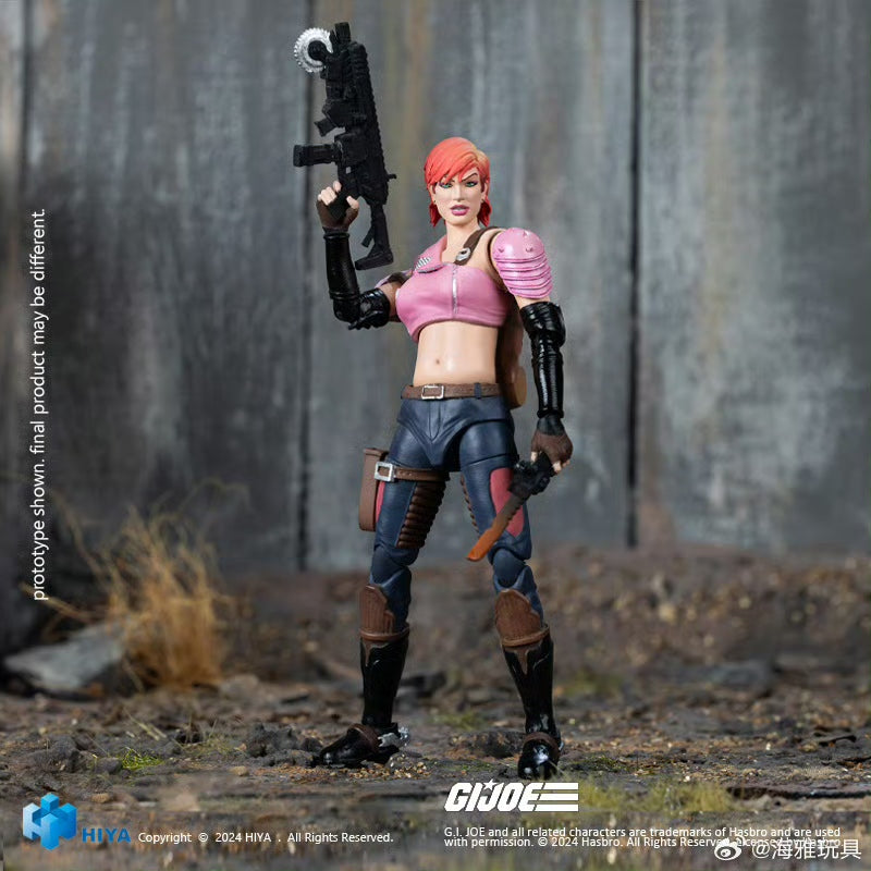 Pre Order - Hiya 1/18 Scale 4-Inch G.I. Joe Zarana Action Figure - Highly Detailed Collectible Toy for Display & Play | Perfect for G.I. Joe Fans & Collectors