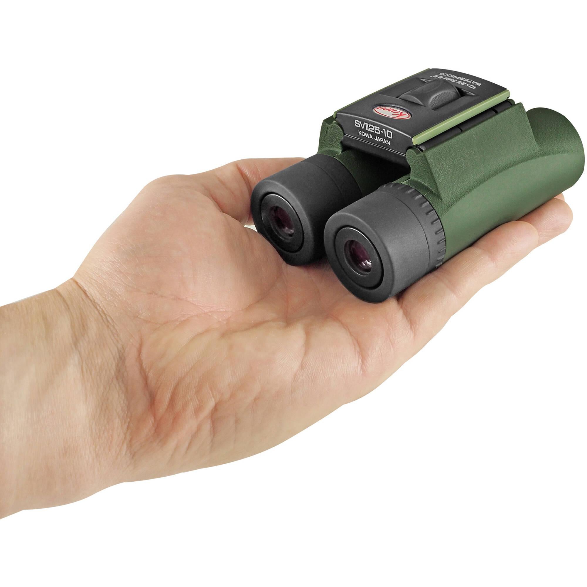 Kowa SV II 10x25 Compact Binoculars - High Performance Lightweight Travel & Bird Watching Optics - Perfect for Hiking, Hunting, and Outdoor Adventures