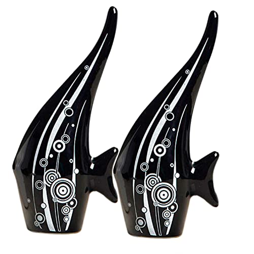 Modern Fish - Solid Black