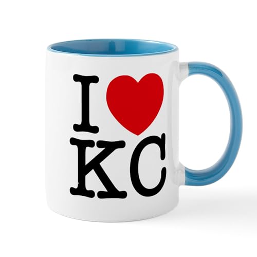 White/Blue Inside - Kansas City Mug