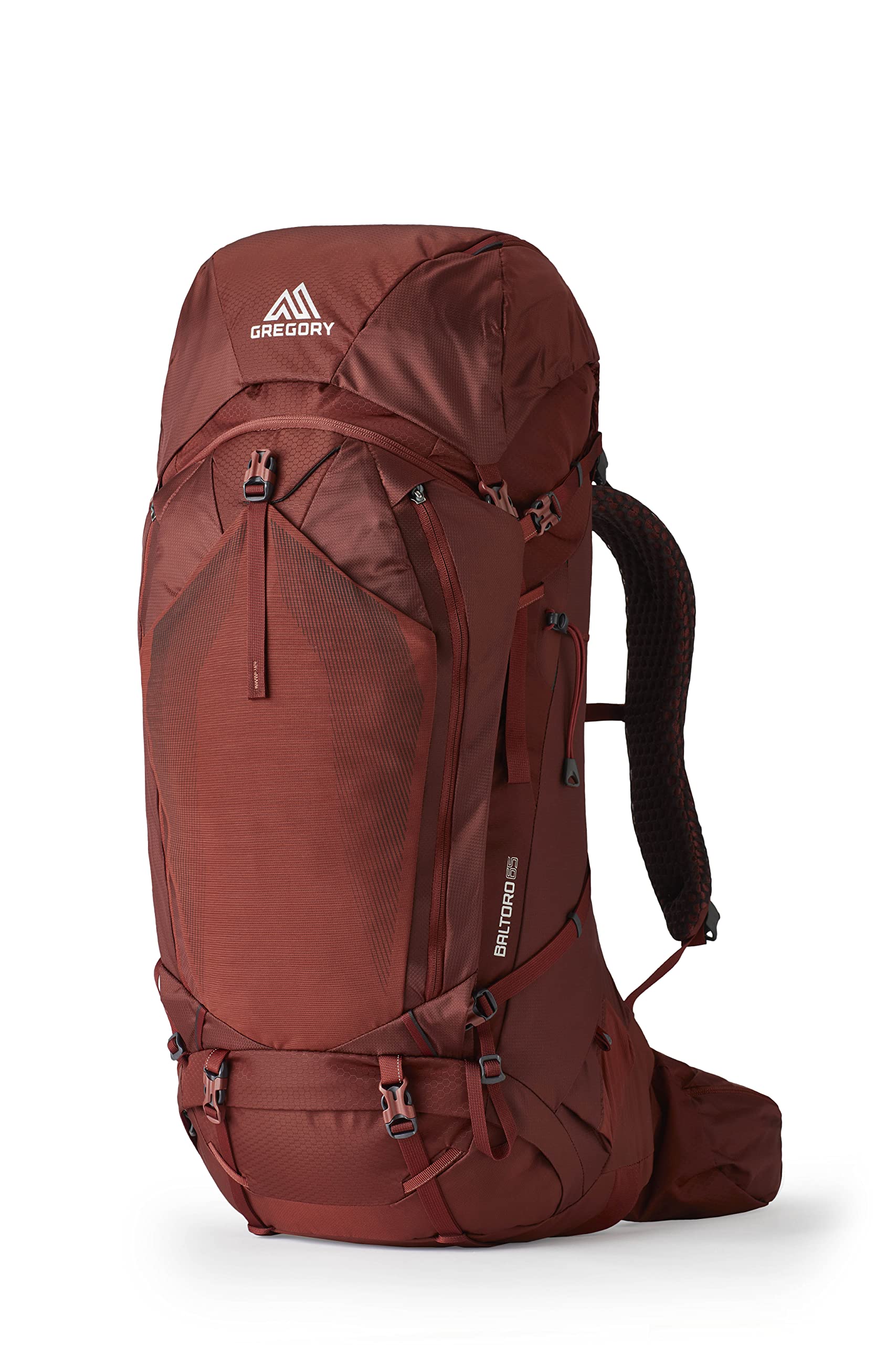 Gregory Mountain Products Baltoro 65 Backpacking Backpack - Lightweight Hiking Backpack for Men & Women, 65L Capacity, Brick Red - Perfect for Camping, Trekking & Outdoor Adventures