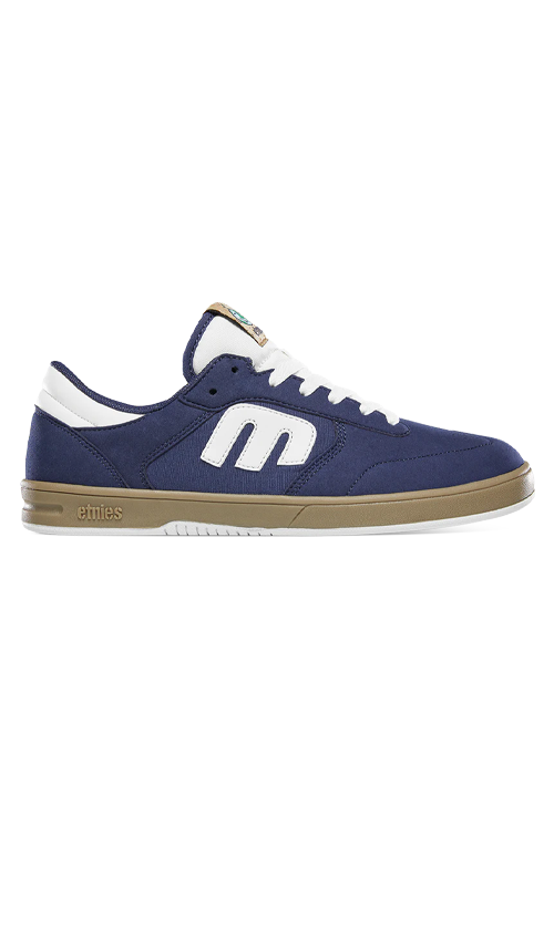 Etnies Windrow x Earth Day Men's Skate Shoes - Blue, White & Gum Colorway | Eco-Friendly Sneakers for Skateboarding & Casual Wear