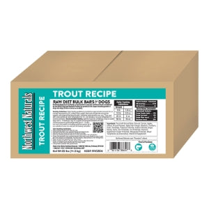 Northwest Naturals Freeze-Dried Raw Trout Dog Food - Grain-Free, High-Protein, All-Natural for Puppies & Adult Dogs - Perfect for Training Treats & Mealtime Topping
