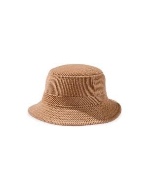Tilley Corduroy Bucket Hat for Men & Women - Camel Color, Large Size, Sun Protection Outdoor Hat for Hiking, Fishing, and Beach Activities
