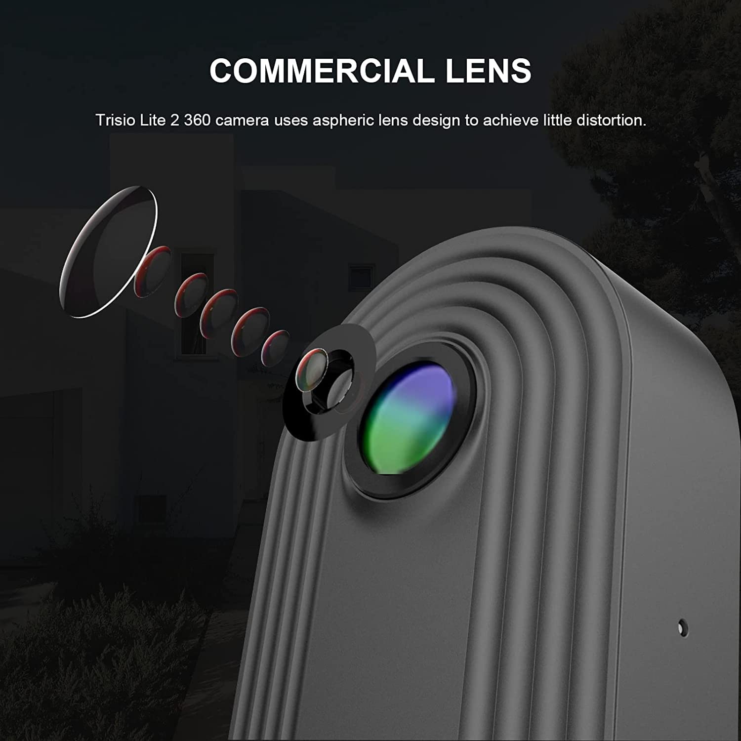 Trisio Lite 2 VR - 8K 360° Virtual Tour Camera with NodeRotate Technology | Includes Carrying Case, USB Cable, 60