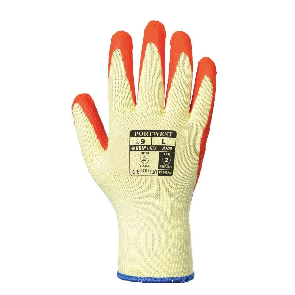 Style A100 Grip Glove - Non-Slip Work Gloves for Gardening, Construction & DIY Projects | Durable & Comfortable Safety Gloves