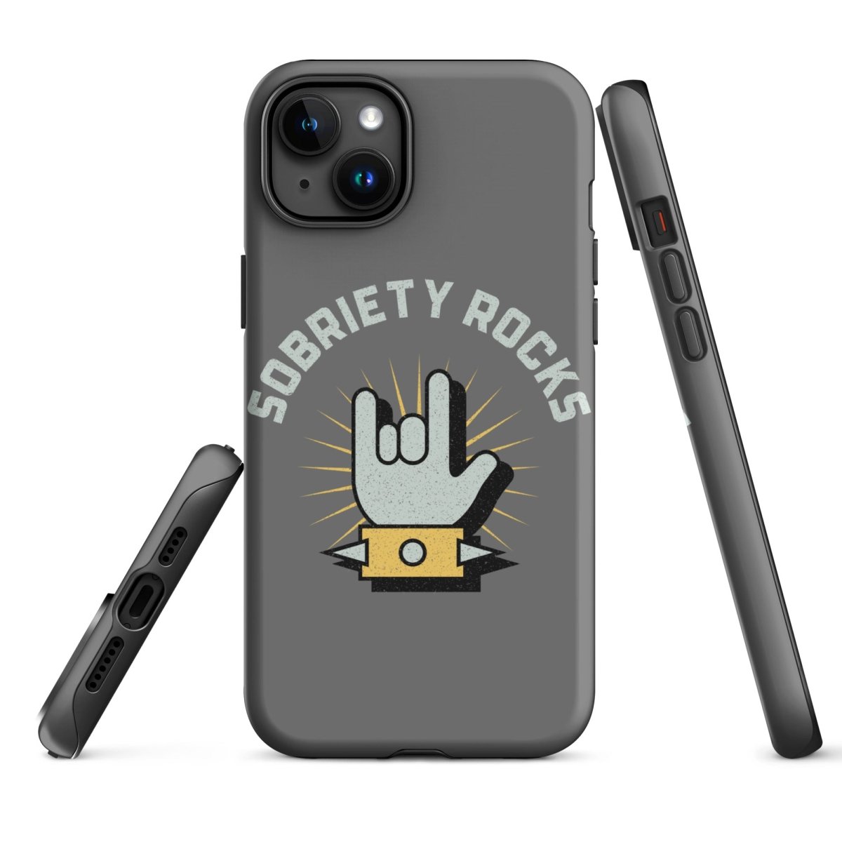 Premium Sobriety Rocks Tough Case for iPhone® - Durable Protection for Everyday Use & Outdoor Adventures