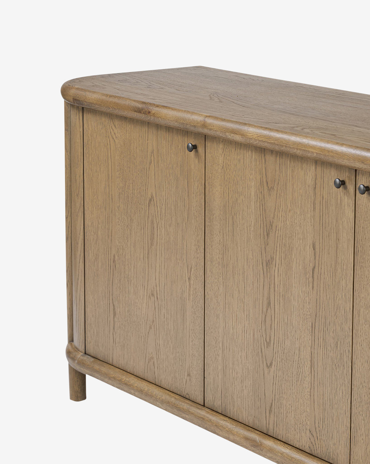 Modern Rolette Sideboard Buffet Cabinet - Stylish Storage for Dining Room, Living Room & Entryway - Perfect for Organizing Dishes, Linens & Home Decor
