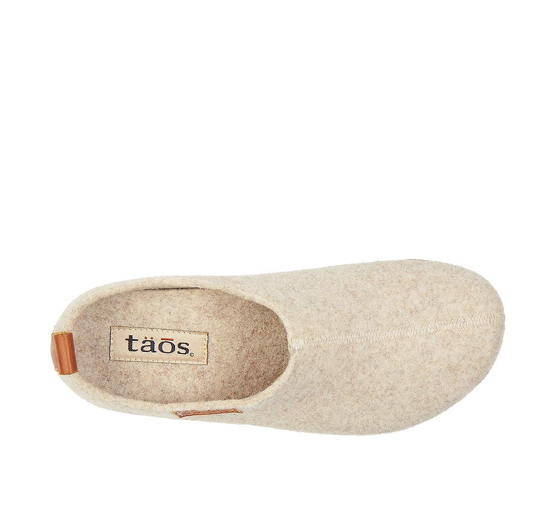 Taos Footwear Women's Wonderwool Clog - Comfortable Wool Slip-On Shoes for Women | Perfect for Home, Office & Casual Wear